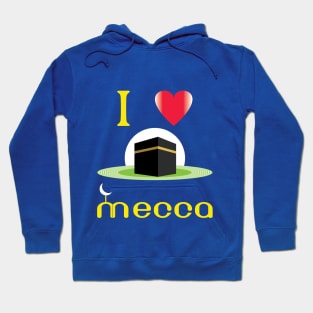 Mecca Kaaba Hajj gift-I love mecca kaaba hajj gift Hoodie